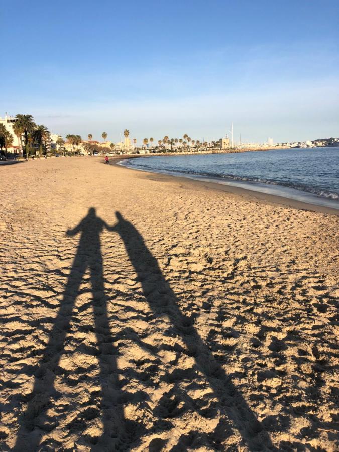 Le Petit Pinson Meerblick Port Golfe-Juan Exteriör bild